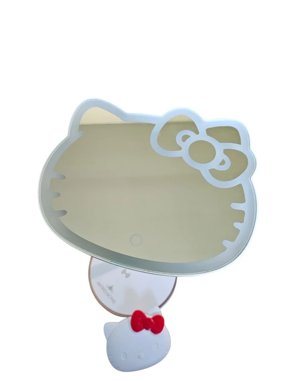 Impressions Vanity Hello Kitty Rechargeable Table Makeup Mirror And Compact